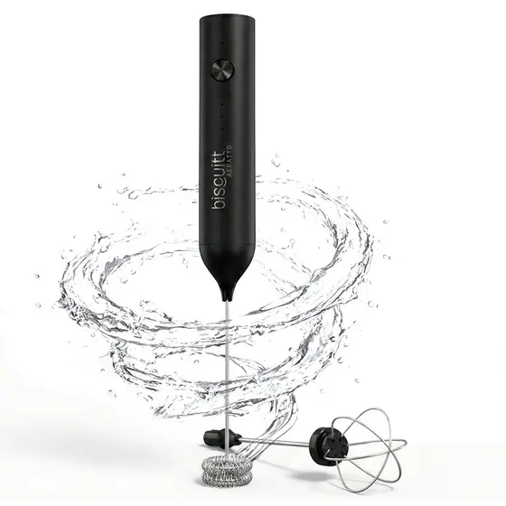Mini Mixer Misturador Batedor Fue Shakes Biscuitt Aeratto USB Recarregável