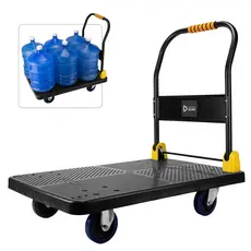 Carrinho Plataforma de Carga Dobrável Multiuso Artiko Ultra HeavyDuty Reforçado Até 400kg