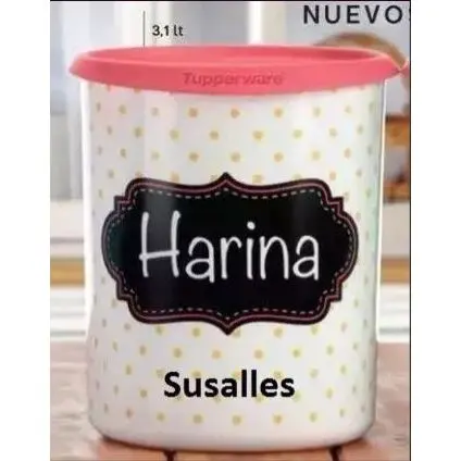 Caixa Mantimentos  Instantânea Toque Mágico Farinha - Harina -Tupperware®
