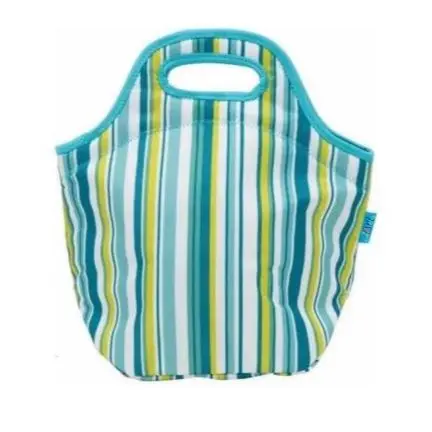 Bolsa Térmica Lancheira Listrada Importada Tupperware®