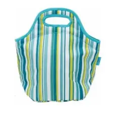 Bolsa Térmica Lancheira Listrada Importada Tupperware®