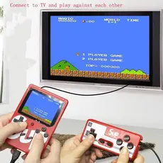 Mini Game Sup 400 Jogos Portátil Av C/ Controle Lcd 3.0 Novo Pode Joga com Dois