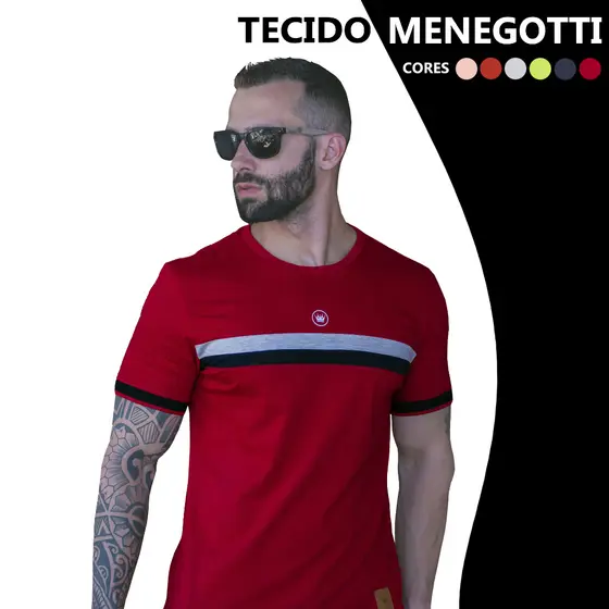 BLUSA MASCULINA CAMISETA PREMIUM