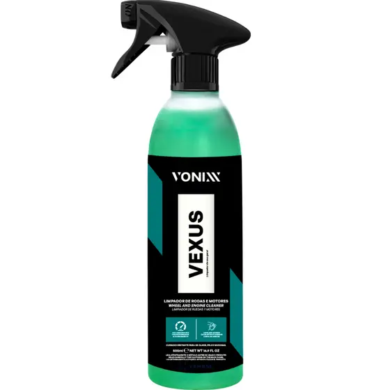 Produto para Limpar a Roda do Carro Moto Sem Agredir Vexus 500ml Vonixx Spray