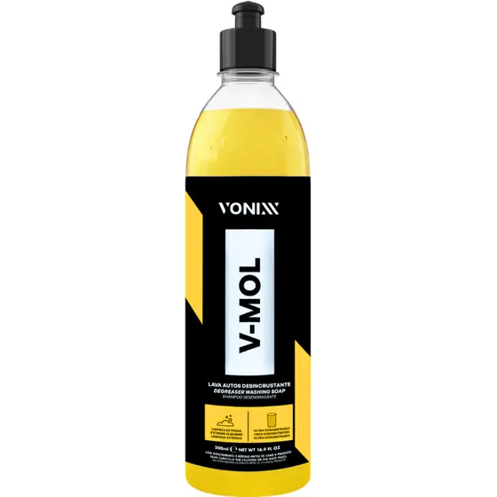 V-Mol Shampoo Desincrustante para Retirar Barro Lama da Pintura 500ml Vonixx