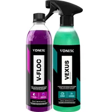 Vexus Limpador Desengraxante para Rodas + Shampoo V-Floc 500ml Vonixx