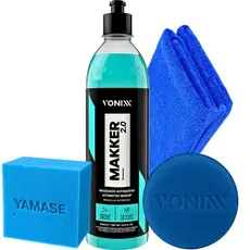 Makker Maquiador Automotivo Renova Pintura Defeitos Vonixx + Pano Microfibra Aplicador