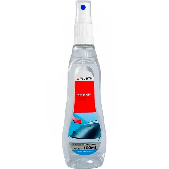 Produto Que Deixa O Vidro Do Carro Hidrorrepelente Water Off Wurth 100 ml
