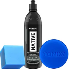 Cera Native Cleaner Caunaúba Automotiva Limpadora + Aplicador Vonixx