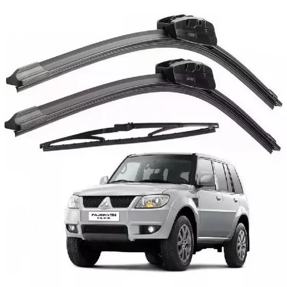 Palheta Parabrisa + Traseira Pajero Tr4 2010 A 2015