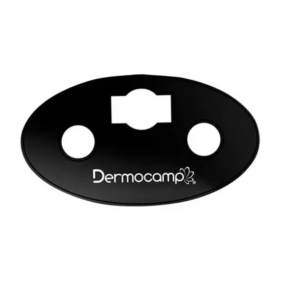 Suporte De Batoque E Anel Dermocamp Modelo 2 Black