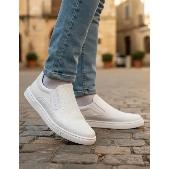 Tênis Masculino Form's Slip On Casual Bonito Calce Fácil