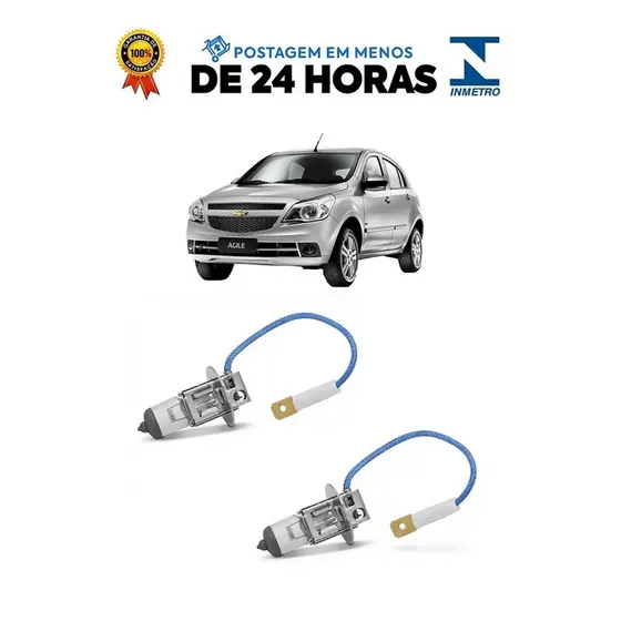 Par Lampada Farol de Milha Agile Montana 2011 2012 2013 H3