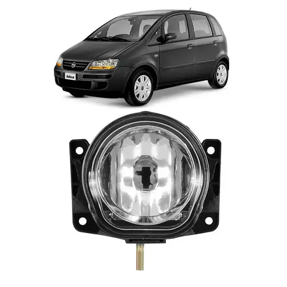 Farol De Milha Auxiliar Neblina Idea 2006 2007 2008 2009 2010 2011 2012 2013 2014 2015 2016