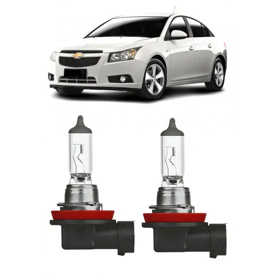 Par Lampada Farol de Milha Cruze 2011 2012 2013 2014 H8