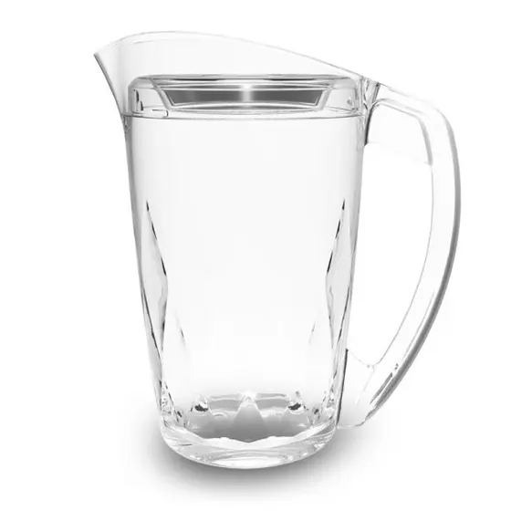 Jarra de Acrílico Sangel de 1,5 L com Tampa para Suco e Água