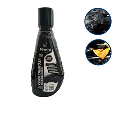 Perola, Cera Cremosa Colorida Com Carnaúba Automotiva Para carros Preto!