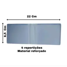 Plástico miolo social reforçado sem aba 5 unidades cabe rg City Man