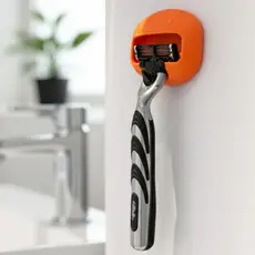 Suporte Para Parelho De Barbear Lamina Gillette Gilete Prestobarba Fita 3M