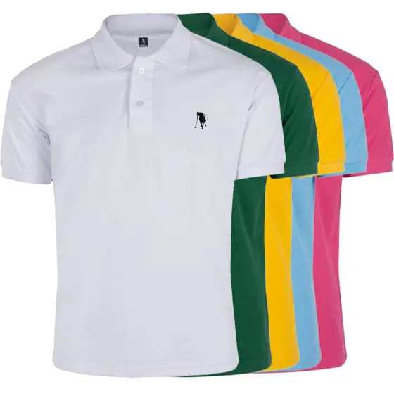 Camisa Gola Polo Malha PIQUET Plus G1 G2 G3