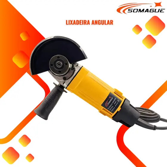 Esmerilhadeira Lixadeira Angular 115" 110v ou 220v compacta