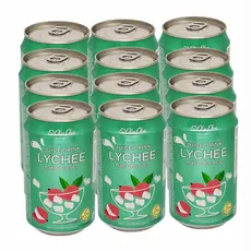 Suco De Lichia Com Nata De Coco 315ml (Kit com 12) Chinchin