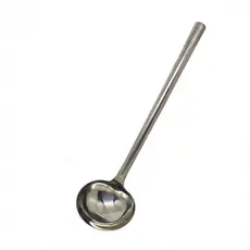 Concha Chinesa Inox Para Panela Wok Cabo 40cm Base 14cm N10