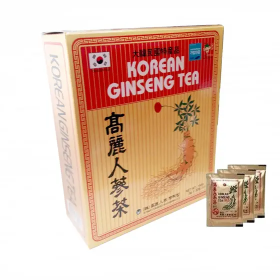 Chá de Ginseng Coreano 100 unidades - Original