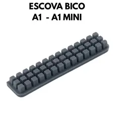 Escova Bico Bambu Lab A1 e A1 Mini Limpeza Bico Filamento Impressora 3D Manutenção