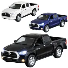 Toyota Hilux Miniatura Colecionável Carro Ferro 1:32 Metal