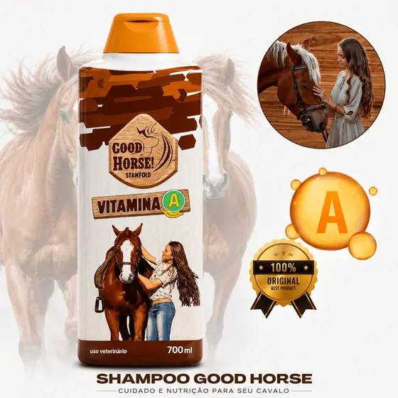 Shampoo Good Horse Vitamina A 700ml