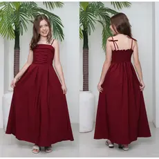 Vestido Liso Juvenil Menina 10 ao 16