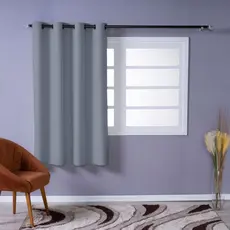 Cortina 100% Blackout  Folha Única 1,10m x 1,30m Para Sala e Quarto