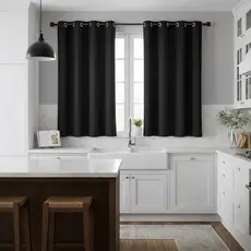 Cortina Cozinha Corta 100 % a  Luz Blackout/Blecaute 2,20 X 1,30 Imperdível