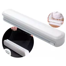 Dispenser  Cortador De Filme Pvc Conservar Alimentos Prático Reforçado