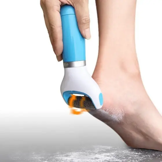 Removedor Calo Lixa Elétrica Pé Pedicure Esfoliador Ralador Lixador Portátil USB
