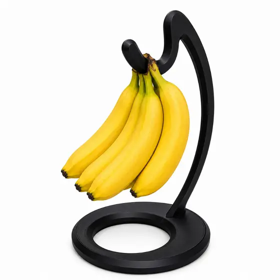 Suporte 3D para cachos de banana, com base estavel, Design sofisticado