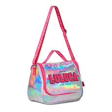 Lancheira Rebecca Bonbon Luluca Crinkle Glitter Metalizado Bolsa Juvenil Revestimento Térmico
