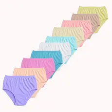 Kit 10 Calcinha Calçola Para Senhoras P ao  PLUS SIZE 100% Algodão Confortável Preço de Atacado