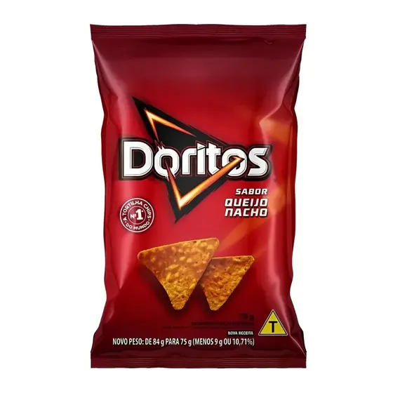 Salgadinho Doritos Queijo Nacho 75g Elma Chips