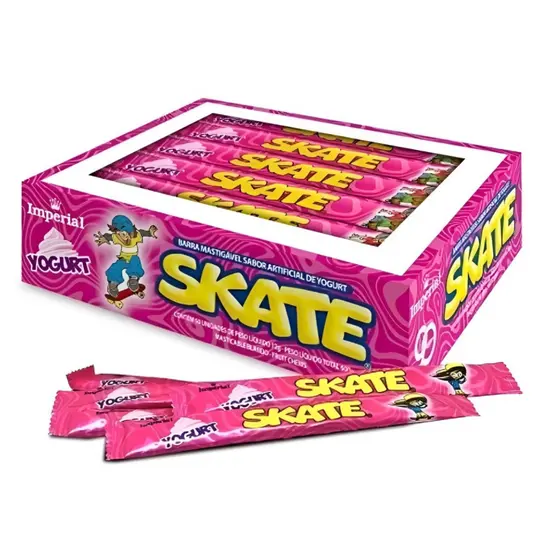 Balas Mastigáveis Skate Yogurt 50/Unidades - Imperial