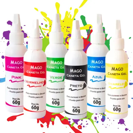 Caneta em Gel Comestível 60g Mago