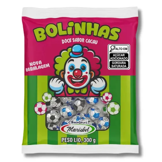 Bolinhas Futebol De Chocolate C/50 Unidades Marisbel