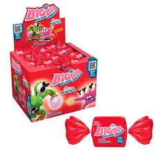 Chiclete Big Big Morango 100un Caixa  - Arcor