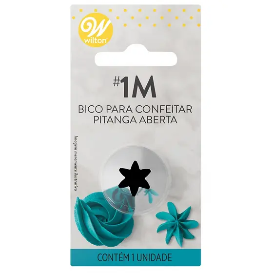 Bico De Confeitar 1M Pitanga Aberta Wilton