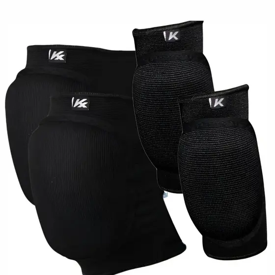 Kit Goleiro Joelheira E Cotoveleira Infantil Reforçado Kanxa
