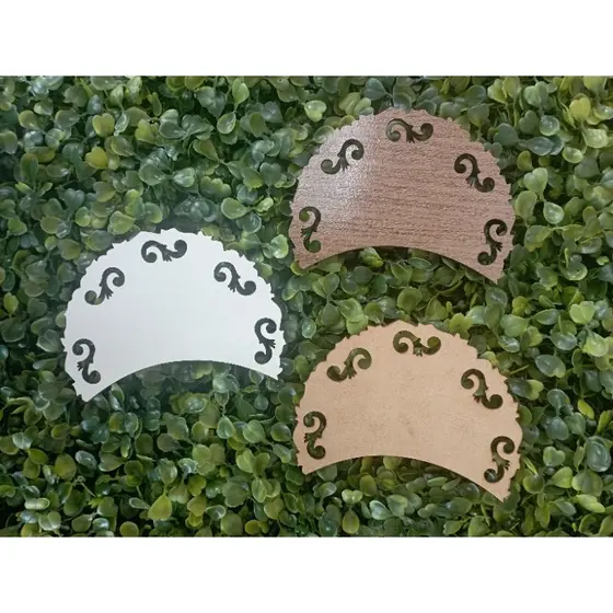 Kit 15 Tapa Erva para Chimarrão em MDF 3mm Arabescos