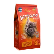 12 kg de Areia Higiênica Gatíssimo Premium Perfumada