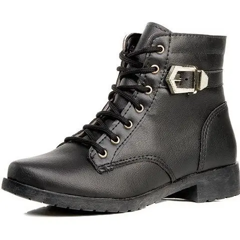 Bota Coturno Feminina Adulto  Ref5161