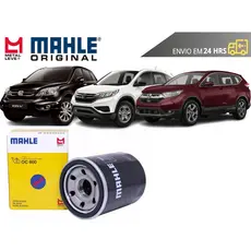 Filtro de Óleo Honda CRV 1.5 E 2.0 Flex de 2007 a 2022 Original Mahle Metal Leve